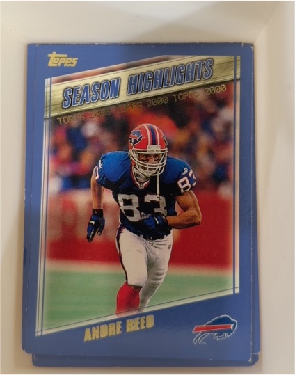 2000 Topps #329 Andre Reed — front