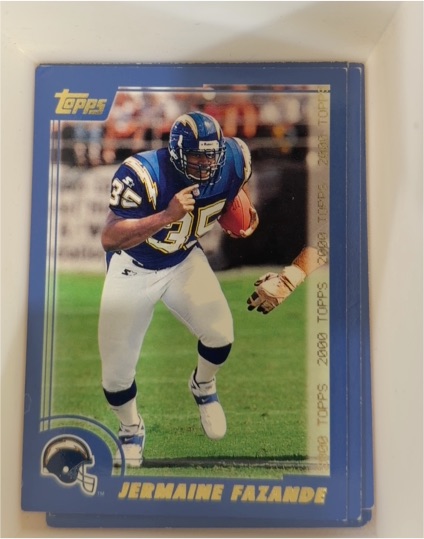 2000 Topps #61 Jermaine Fazande — front