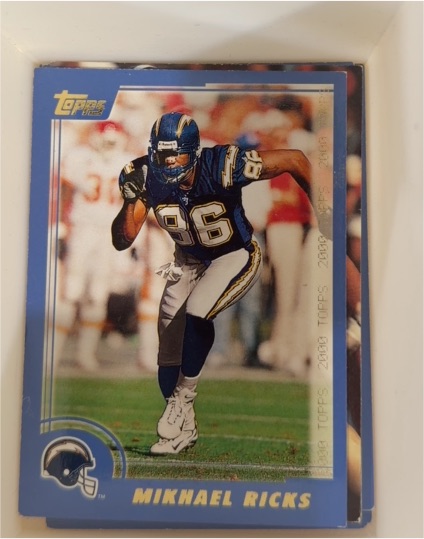2000 Topps #218 Mikhael Ricks — front