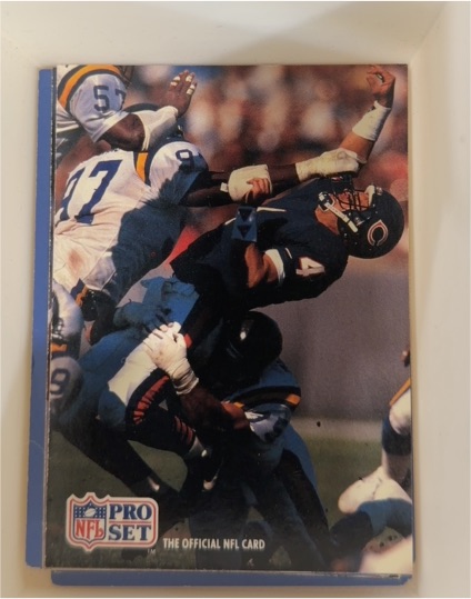 1991 Pro Set #716 Jim Harbaugh Chicago Bears — front