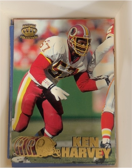 1996 Pacific Crown Collection #442 Ken Harvey — front