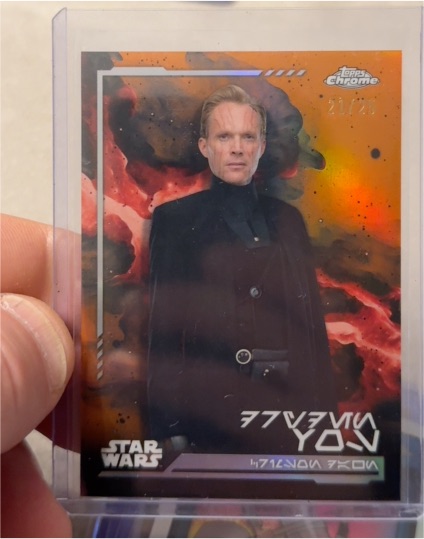 2024 Topps Chrome Star Wars #AV-149 Dryden Vos — front
