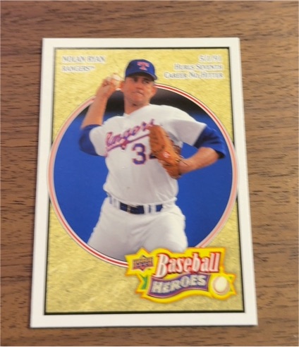 1991 Upper Deck Baseball Heroes #15 Nolan Ryan — front