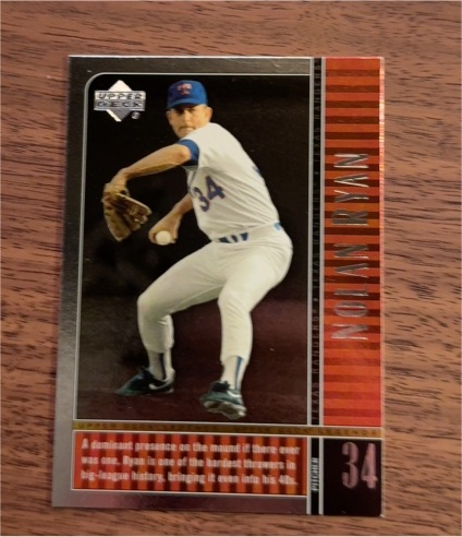 2000 Upper Deck Legends #69 Nolan Ryan — front