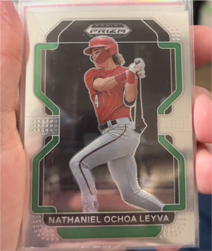 2022 Panini Prizm Draft Picks #PDP171 Nathaniel Ochoa Leyva — front