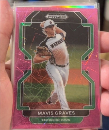 2022 Panini Prizm Draft Picks #PDP182 Mavis Graves — front