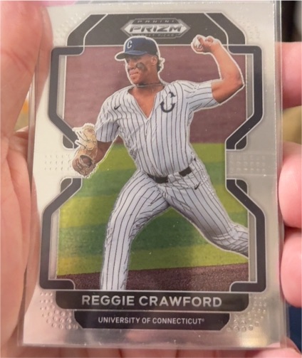 2022 Panini Prizm Draft Picks #PDP30 Reggie Crawford — front