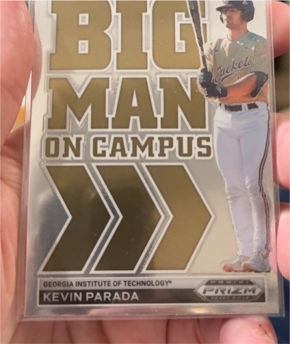 2022 Panini Prizm Draft Picks Big Man on Campus #BMC-KP Kevin Parada — front