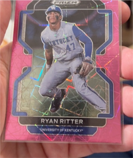 2022 Panini Prizm Draft Picks #PDP116 Ryan Ritter — front