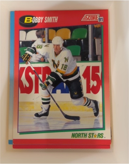 1991 Score #32 Bobby Smith Minnesota North Stars — front