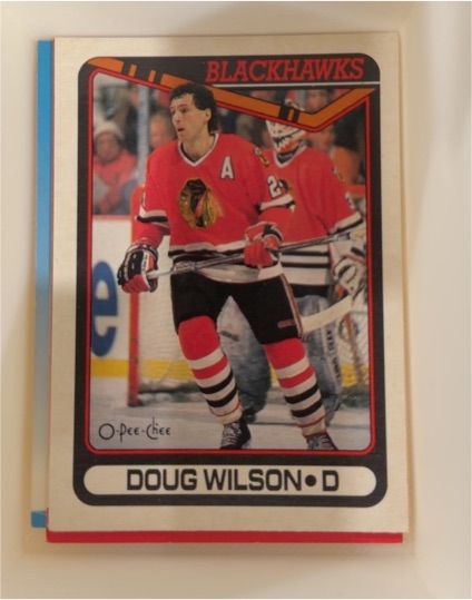 1990-91 O-Pee-Chee #111 Doug Wilson — front