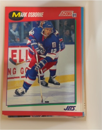 1991-92 Score #39 Mark Osborne — front