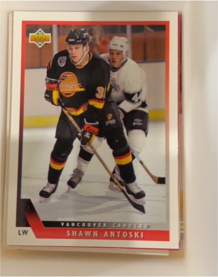 1993-94 Upper Deck #325 Shawn Antoski Vancouver Canucks — front