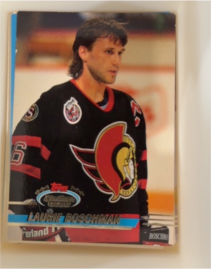 1993-94 Topps Stadium Club #3 Laurie Boschman — front