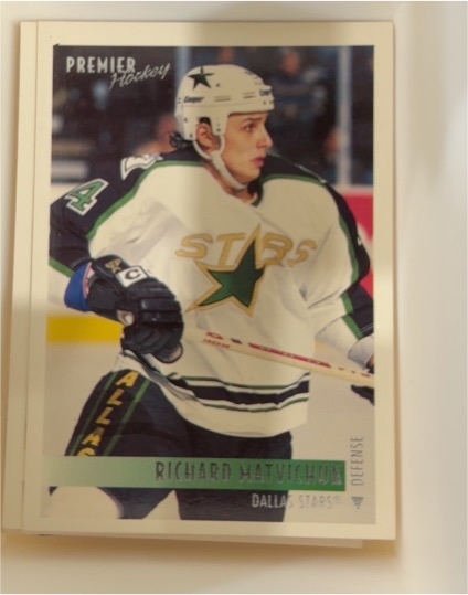 1994-95 Topps Premier #187 Richard Matvichuk — front