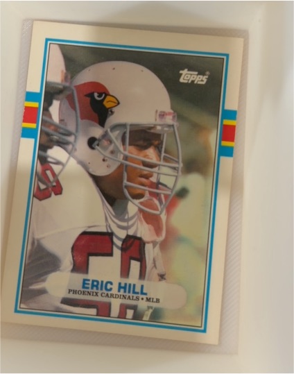 1989 Topps Traded #87T Eric Hill — front