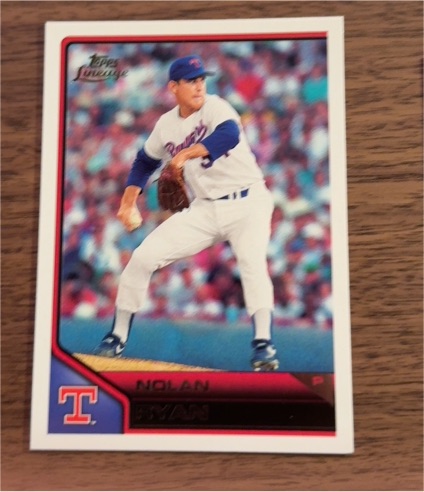 2011 Topps Lineage #55 Nolan Ryan — front