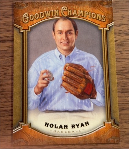 2014 Upper Deck Goodwin Champions #126 Nolan Ryan — front