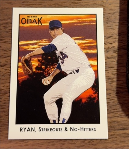 2011 Tri-Star Obak #2 Nolan Ryan — front
