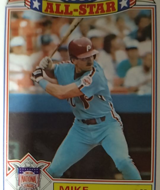 1988 Topps #15 Mike Schmidt Glossy All-Stars — front