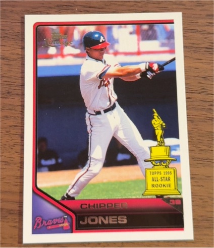 2011 Topps Lineage #195 Chipper Jones — front