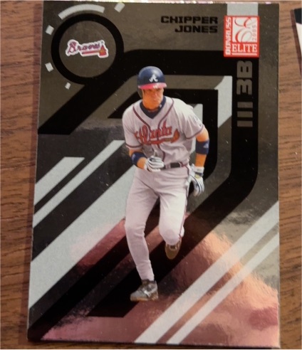 2004 Donruss Elite #77 Chipper Jones — front