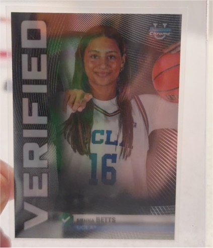 2025-26 Bowman Chrome #BV-6 Sienna Betts — front