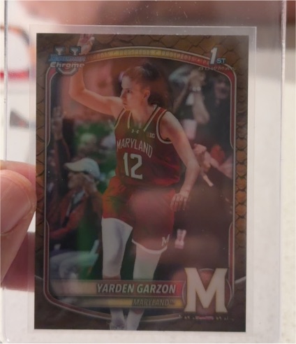 2025 Bowman Chrome #BCP-68 Yarden Garzon — front