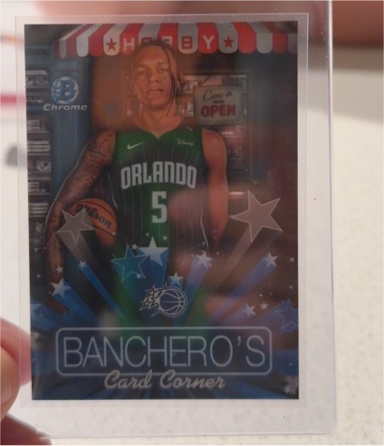 2025 Topps Bowman Chrome Hobby Stars #HS-1 Paolo Banchero — front