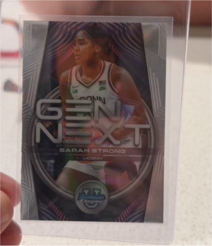 2025-26 Bowman Chrome Gen Next #GN-5 Sarah Strong — front