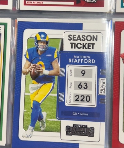 2021 Panini Contenders #54 Matthew Stafford — front