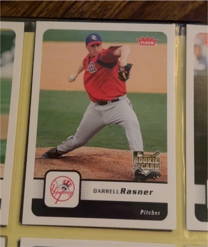2006 Fleer #218 Darrell Rasner — front