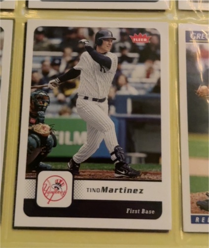 2006 Fleer #400 Tino Martinez — front