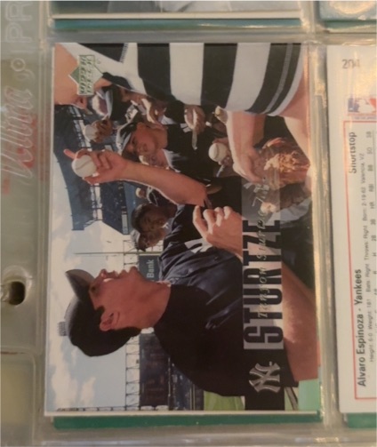 1994 Upper Deck #291 Alvaro Espinoza — front
