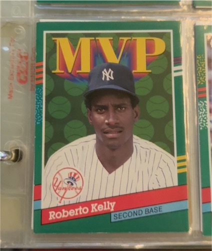 1991 Donruss #400 Roberto Kelly MVP — front