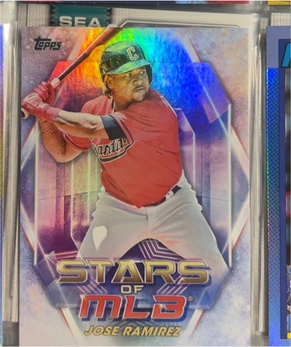2023 Topps Series 1 Stars of MLB #SMLB-7 Jose Ramirez — front