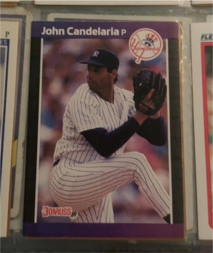 1989 Donruss #192 John Candelaria — front