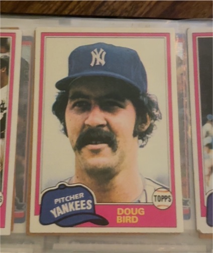 1981 Topps #516 Doug Bird — front