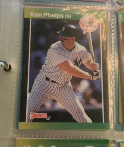 1989 Donruss #363 Ken Phelps — front
