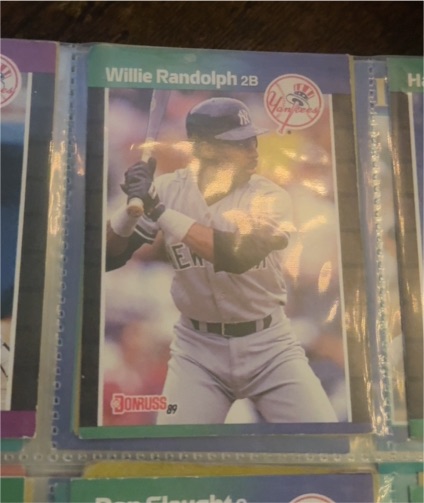 1989 Donruss #395 Willie Randolph — front