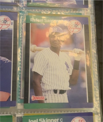 1989 Donruss #89 Rafael Santana — front