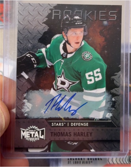 2020-21 Skybox Metal Universe #143 Thomas Harley — front