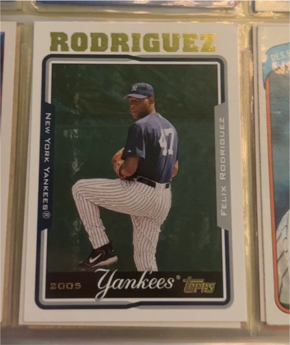 2005 Topps #615 Felix Rodriguez — front
