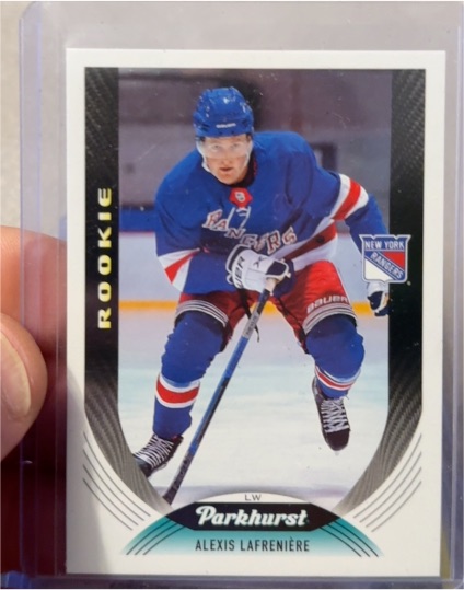 2020-21 Upper Deck Parkhurst #287 Alexis Lafreniere Rookie — front