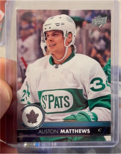 2017-18 Upper Deck #170 Auston Matthews — front