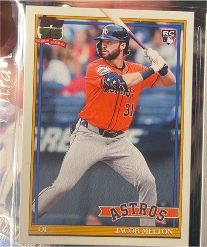 2026 Topps Series 1 1991 Topps Baseball #T91-56 Jacob Melton — front