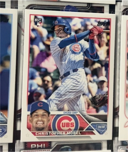 2023 Topps #308 Christopher Morel — front