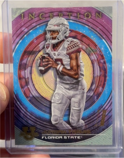 2022-23 Bowman University Inception #80 Jordan Travis — front