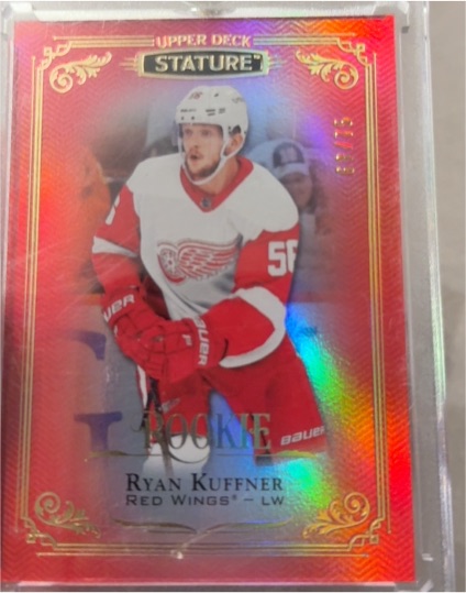 2019-20 Upper Deck Stature #130 Ryan Kuffner Rookie — front