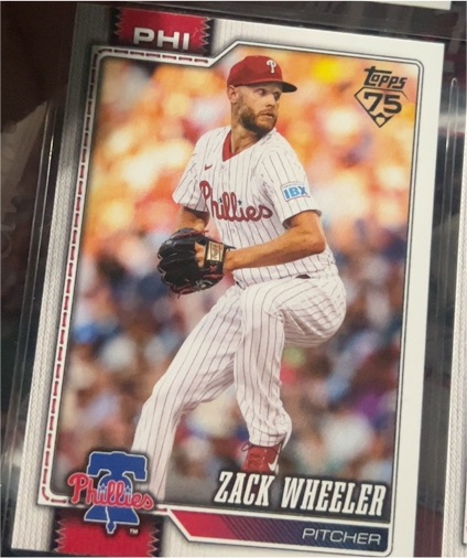 2026 Topps #261 Zack Wheeler — front